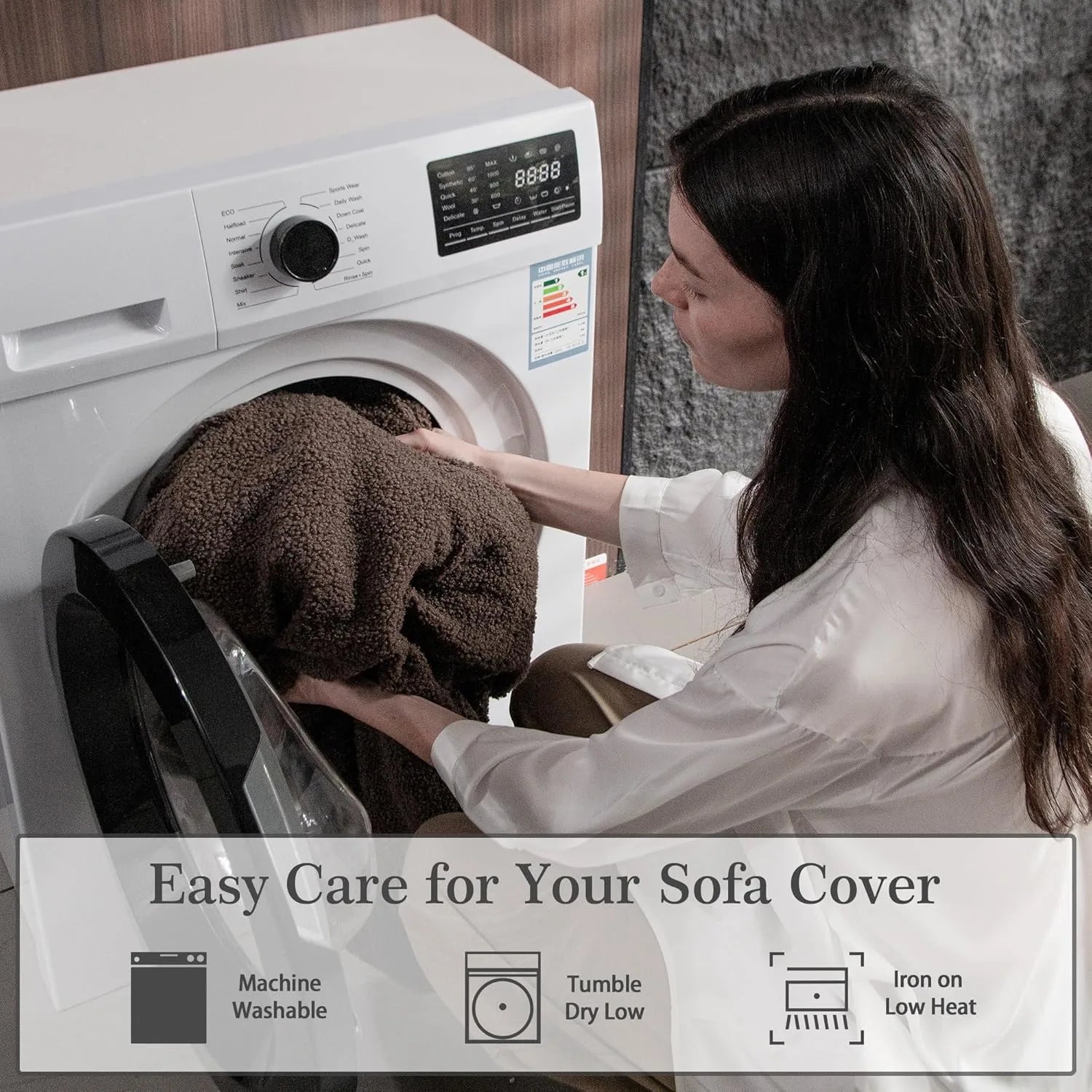 Veludon marron (Coussin)