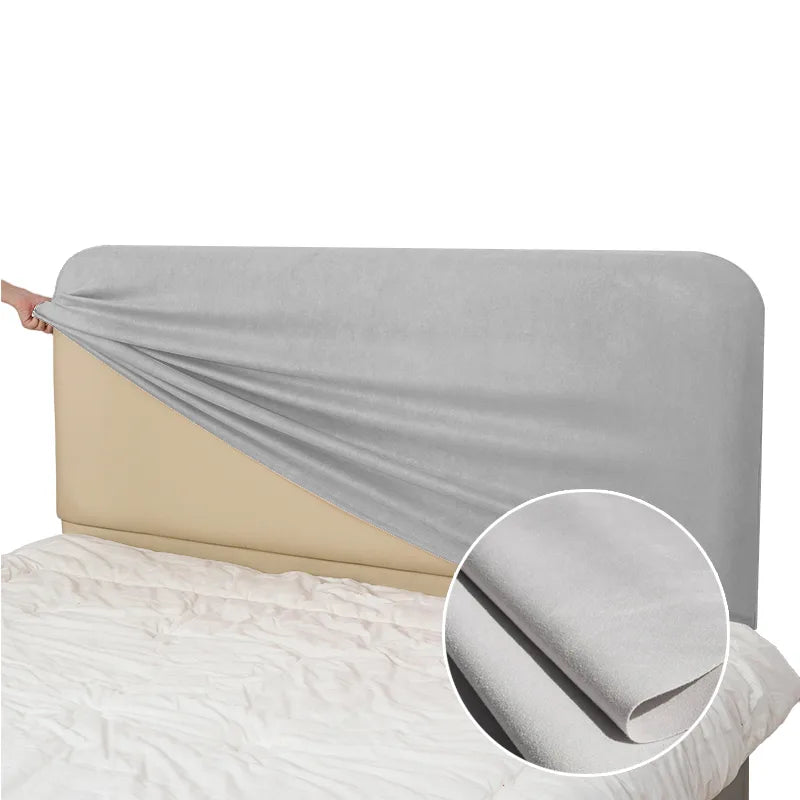 Bed Headboard Cover | Sienna Velour - Moonstone Veil