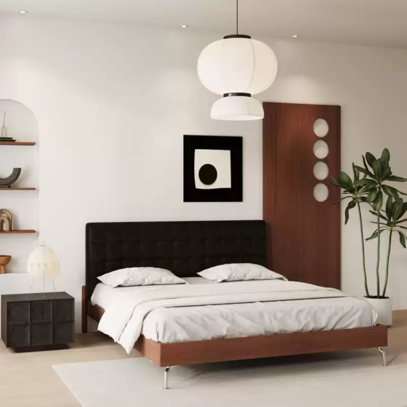 Bed Headboard Cover with Large Cushion | Terravia HB11