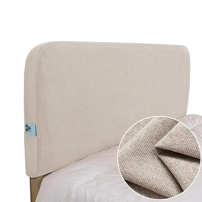 Bed Headboard Cover | Elara Basic - Khaki