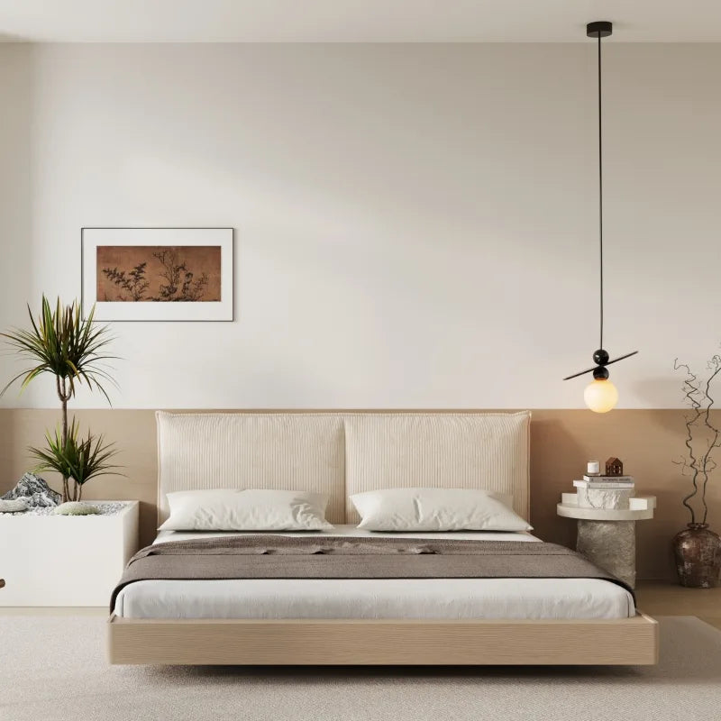 Bed Headboard Cover with Large Cushion | Whitman Blossom HB08-2