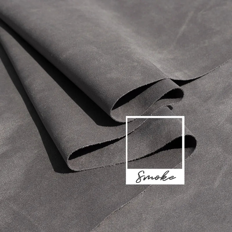 Bed Frame + Headboard Cover | Sienna Velour - Smoke