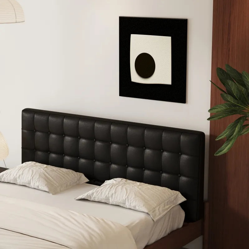 Bed Headboard Cover with Large Cushion | Terravia HB11