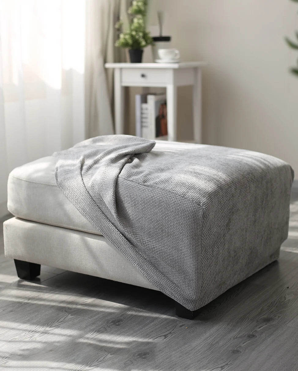 Classic Ottoman Slipcover | Whitman Blossom Co.