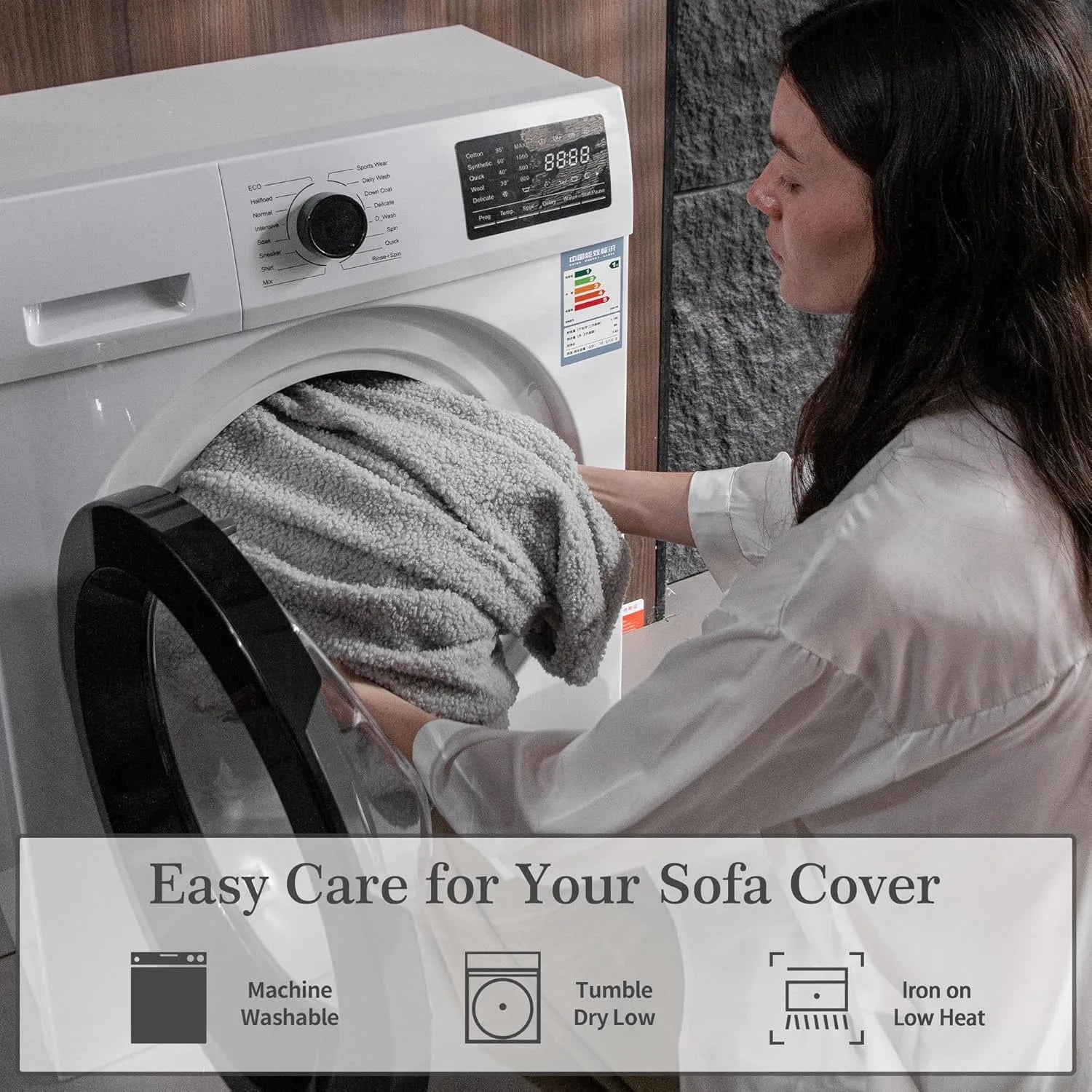 Veludon gris clair (coussin)