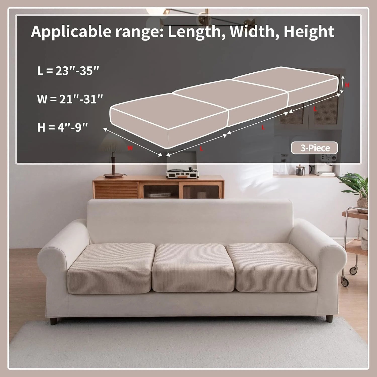 Tenaura marron clair (coussin)