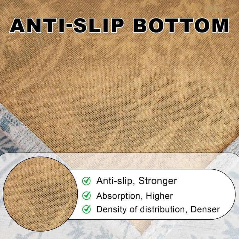 Couch Cushion Cover In Blue Floral