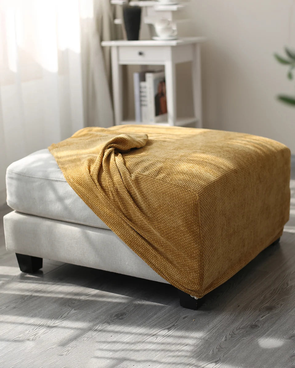 Classic Ottoman Slipcover | Whitman Blossom Co.