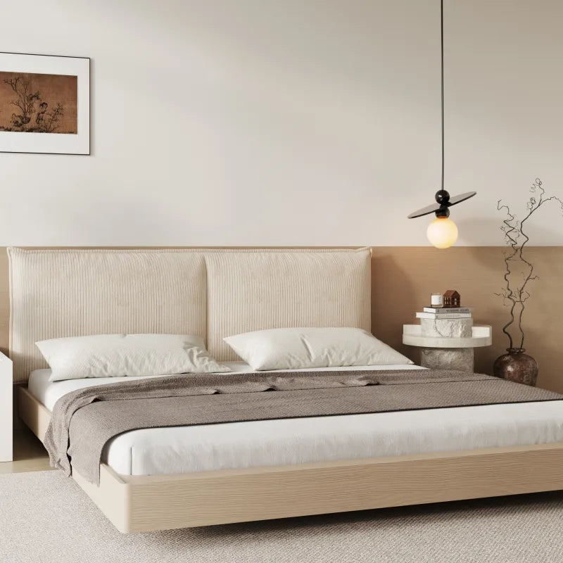 Bed Headboard Cover with Large Cushion | Whitman Blossom HB08-2