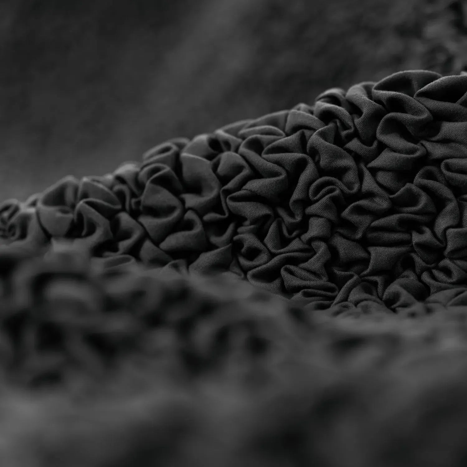 Black Microfibra Armchair Slipcover