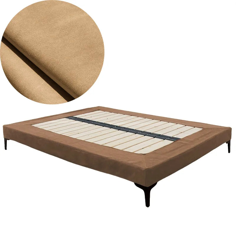 Bed Frame Cover | Sienna Velour - Desert Sand