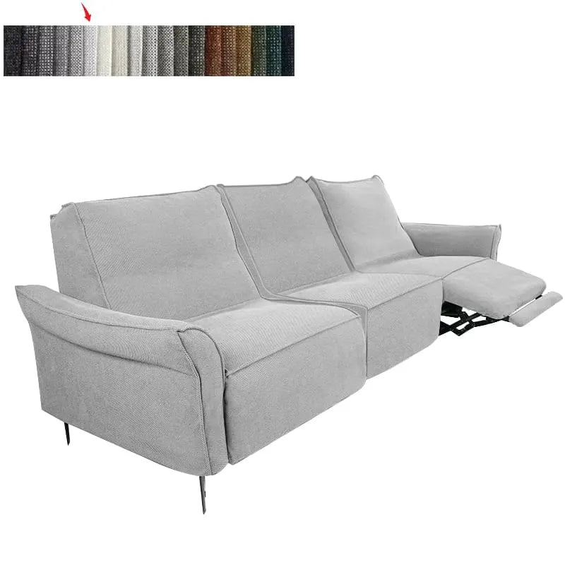 Custom Recliner Slipcover | Marlowe Collection - Light Gray