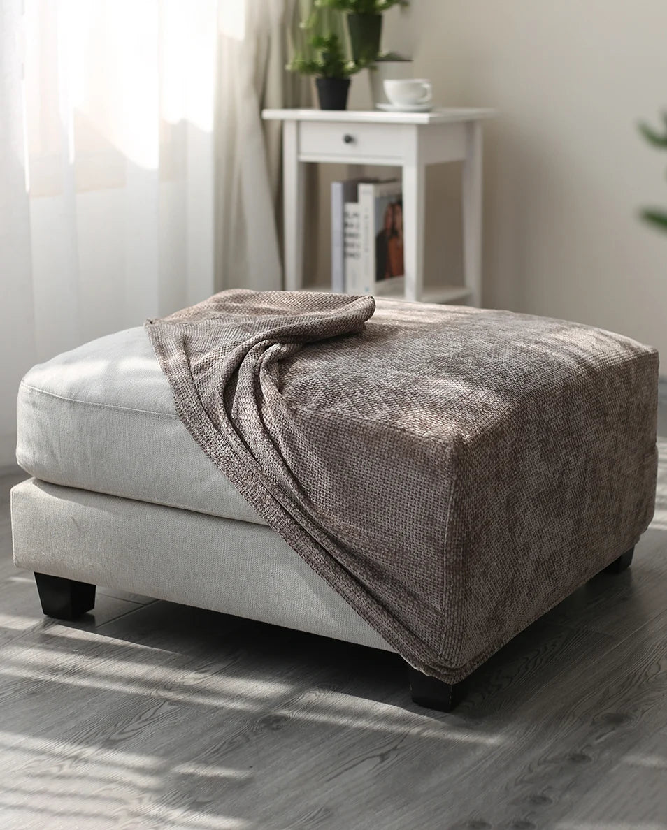 Classic Ottoman Slipcover | Whitman Blossom Co.