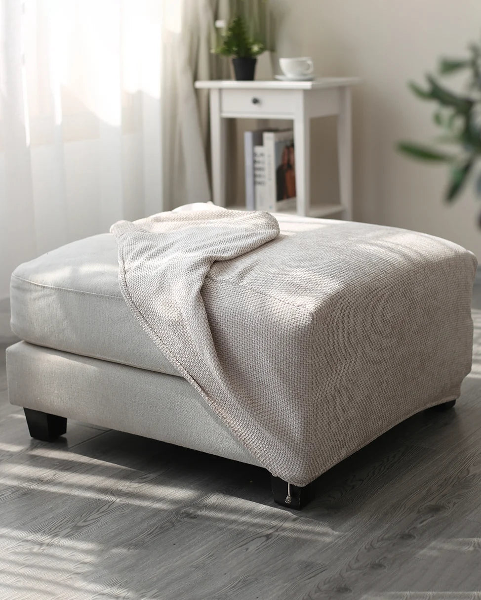 Classic Ottoman Slipcover | Whitman Blossom Co.