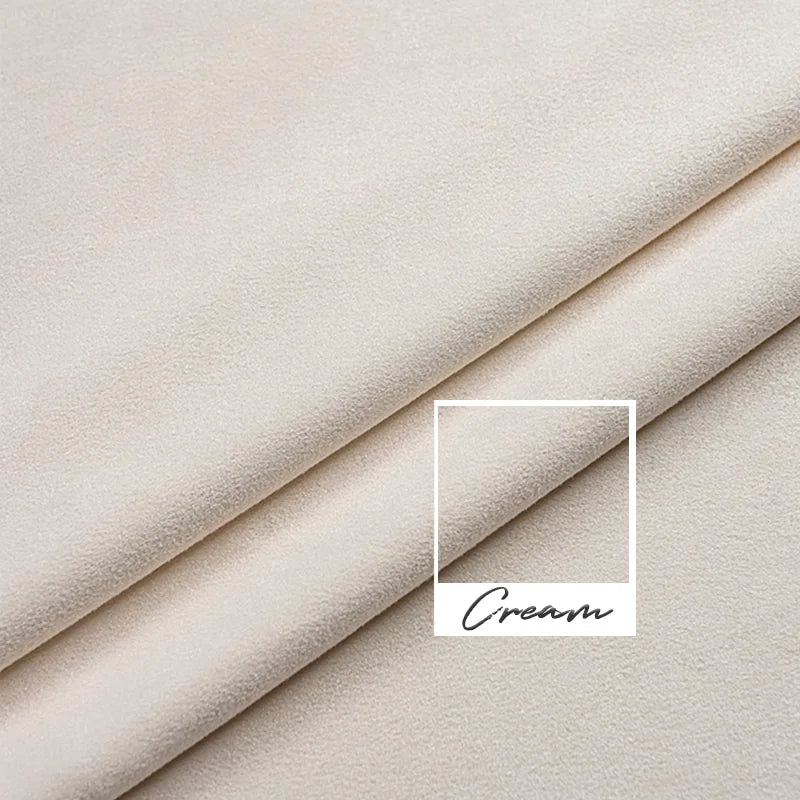 Bed Headboard Cover | Sienna Velour - Cream