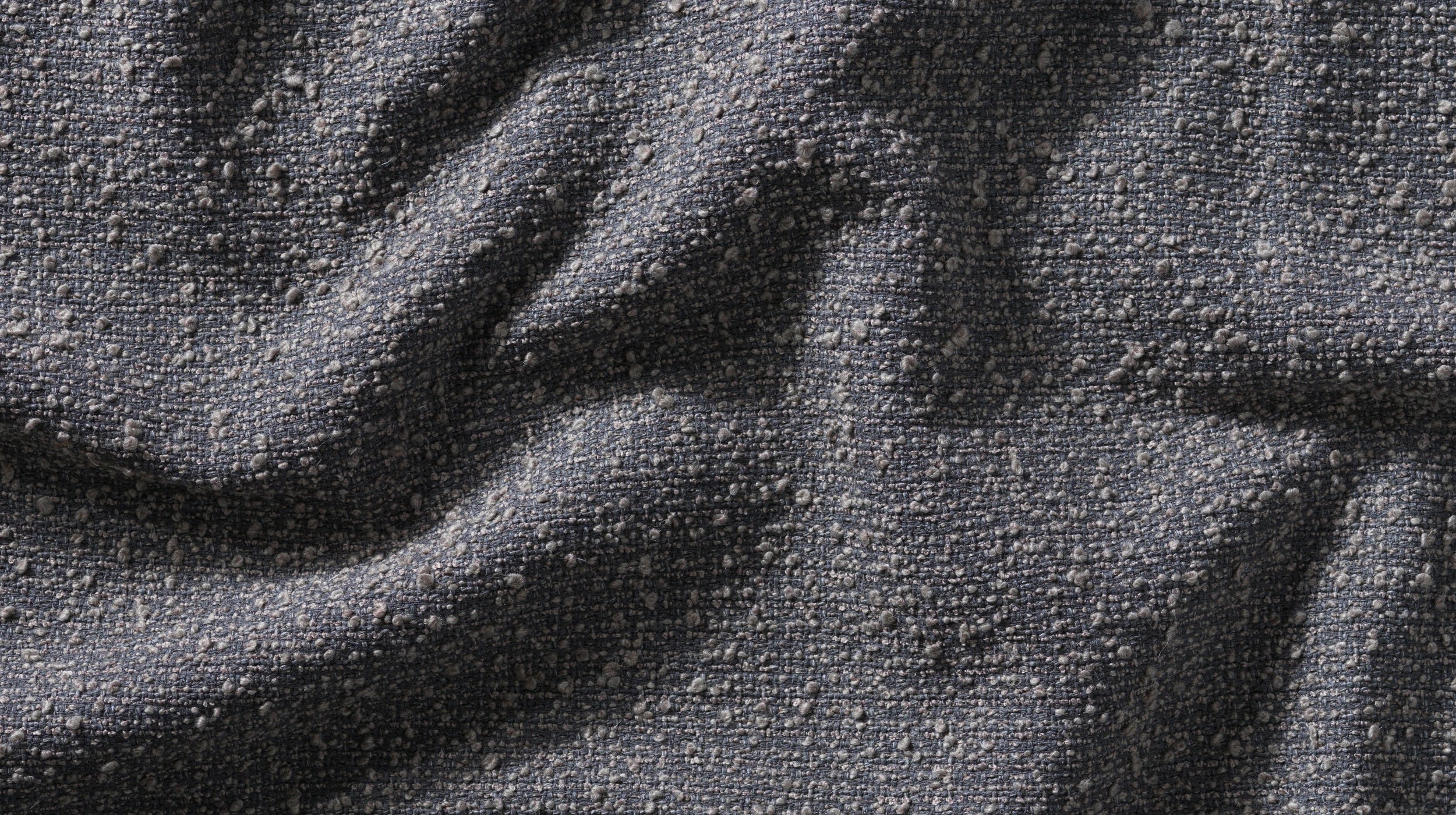 Boucle Lux azul polvoriento BTF-4364