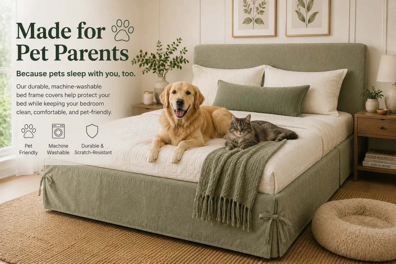 Bed Covers Made for Pet Parents