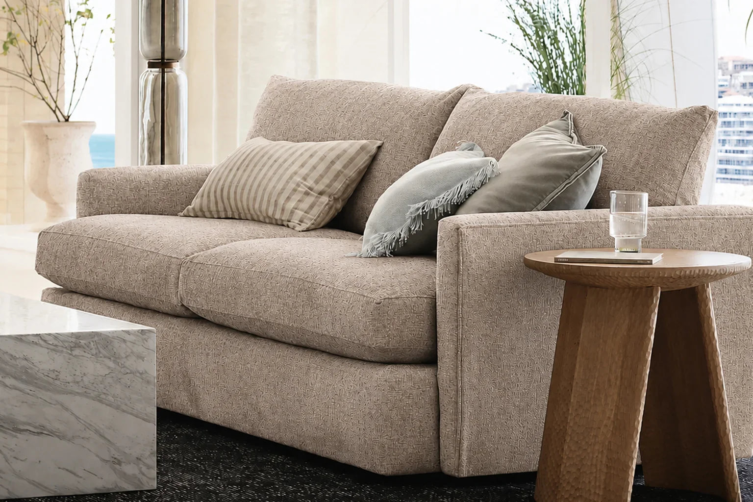 Mistveil WX818 Custom Sofa Slipcover