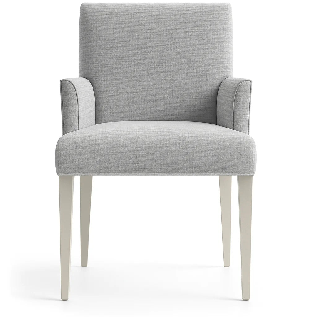 WX23006 Chenille Blossom Series | Snug fit Dining Chair with armrest Slipcover