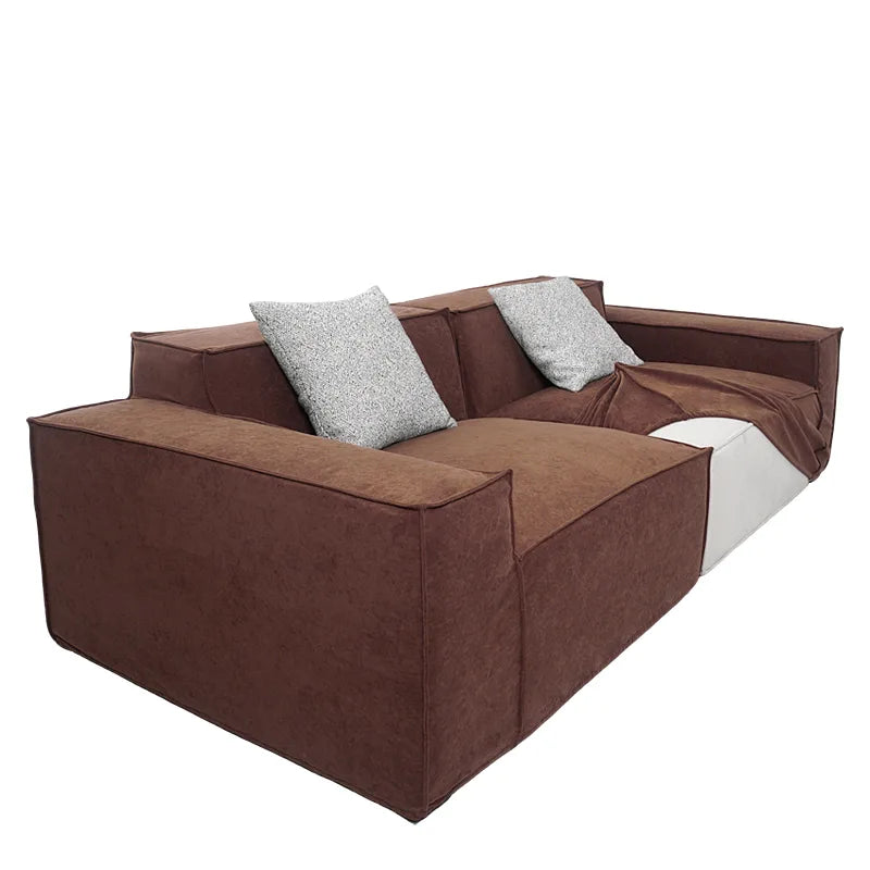 Custom Sofa Slipcover | Performance Brushed Velvet - Espresso Luxe