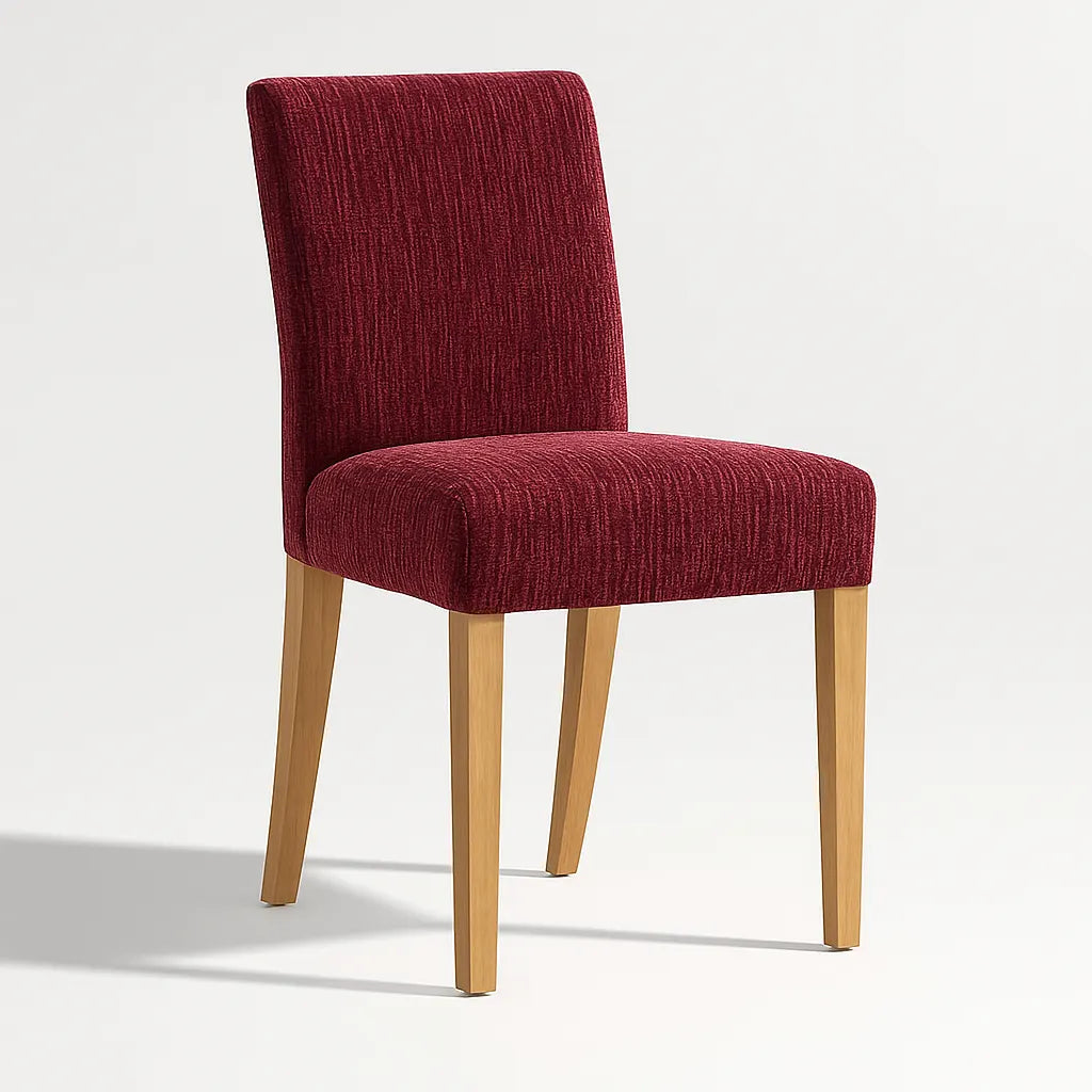 WX23006 Chenille Blossom Series | Snug fit Dining Chair Slipcover