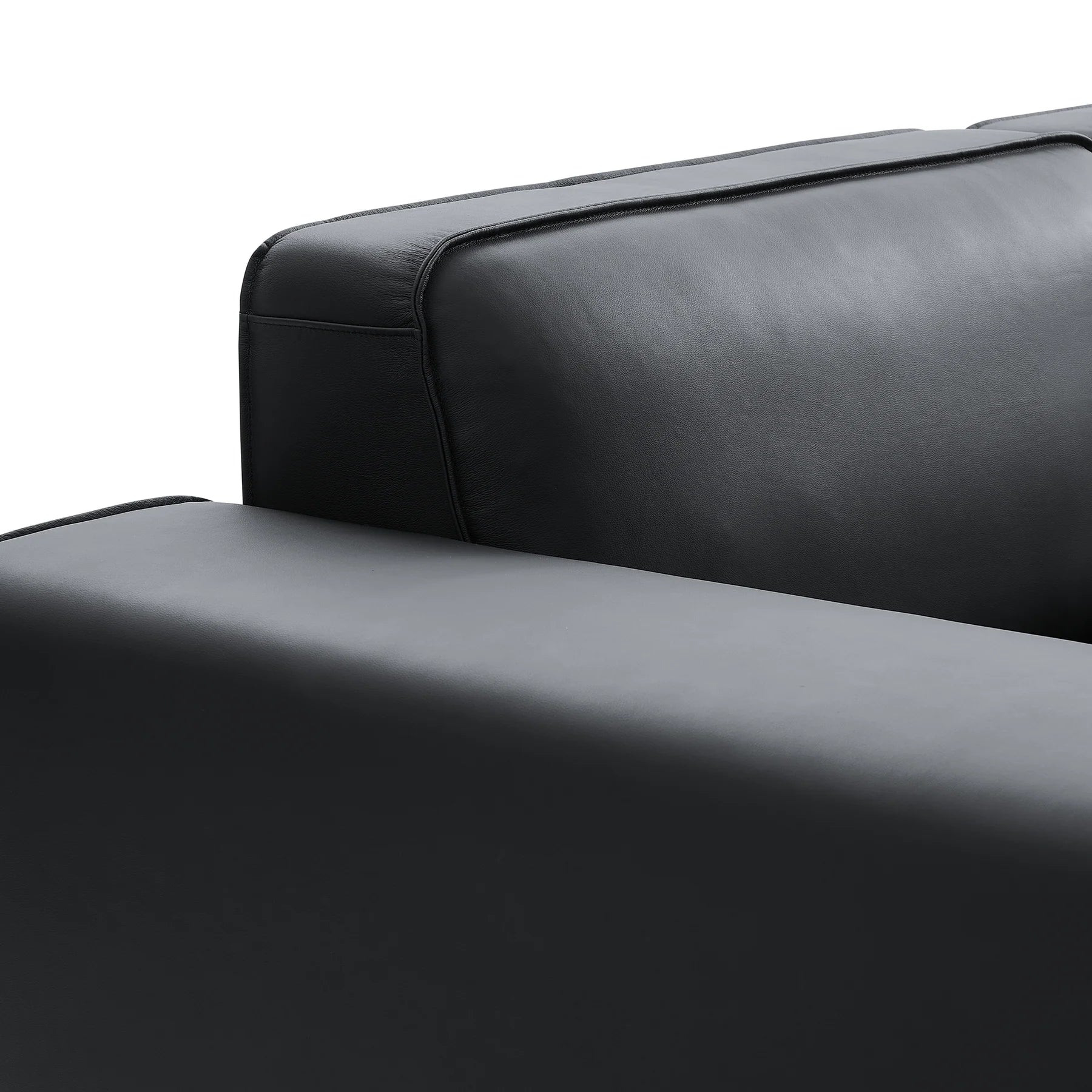Custom Sofa Slipcover | Terravia - Onyx Black