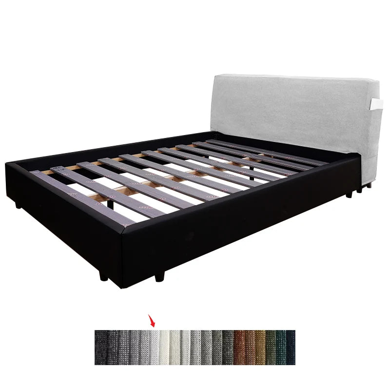 Bed Headboard Cover | Marlowe Collection - Light Gray