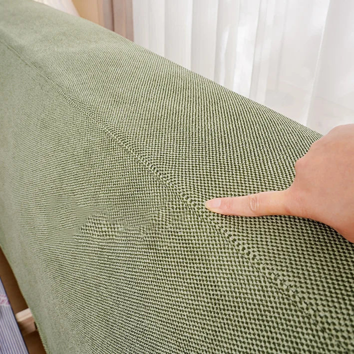 Bed Headboard Cover | Olive Moss