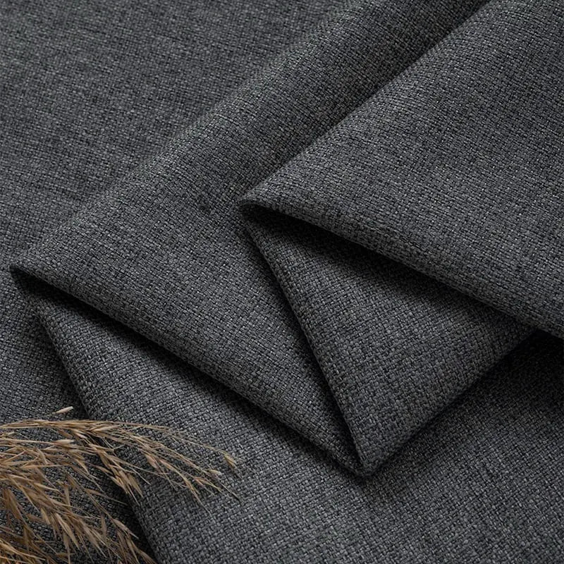 Custom Sofa Slipcover | Elara Basic - Dark Gray