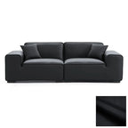 Custom Sofa Slipcover | Terravia - Onyx Black