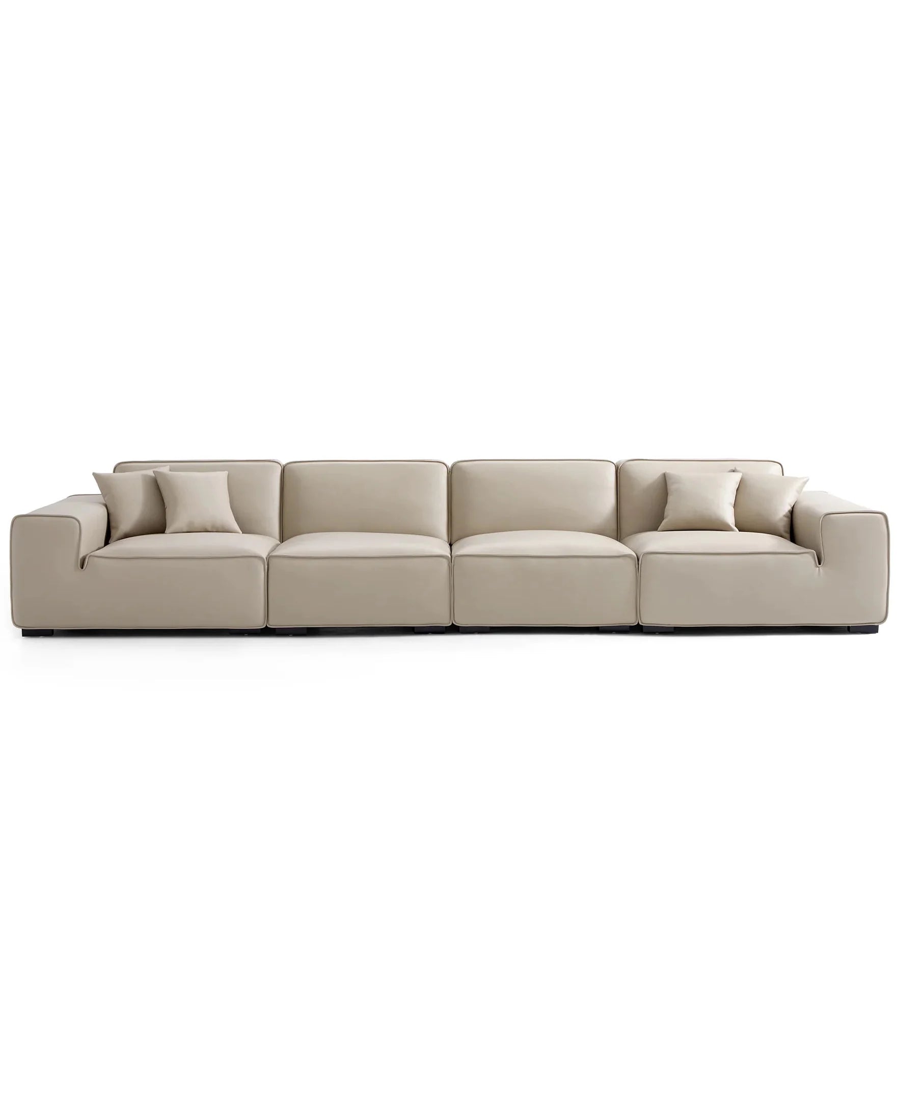 Housse de canapé 4 places | Anthracite classique 