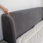 Bed Frame + Headboard Cover | Iron Forge