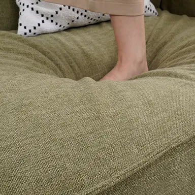 Custom Sofa Slipcover | Elara Basic - Matcha Mist