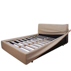 Bed Frame + Headboard Cover | Terravia - Ecru