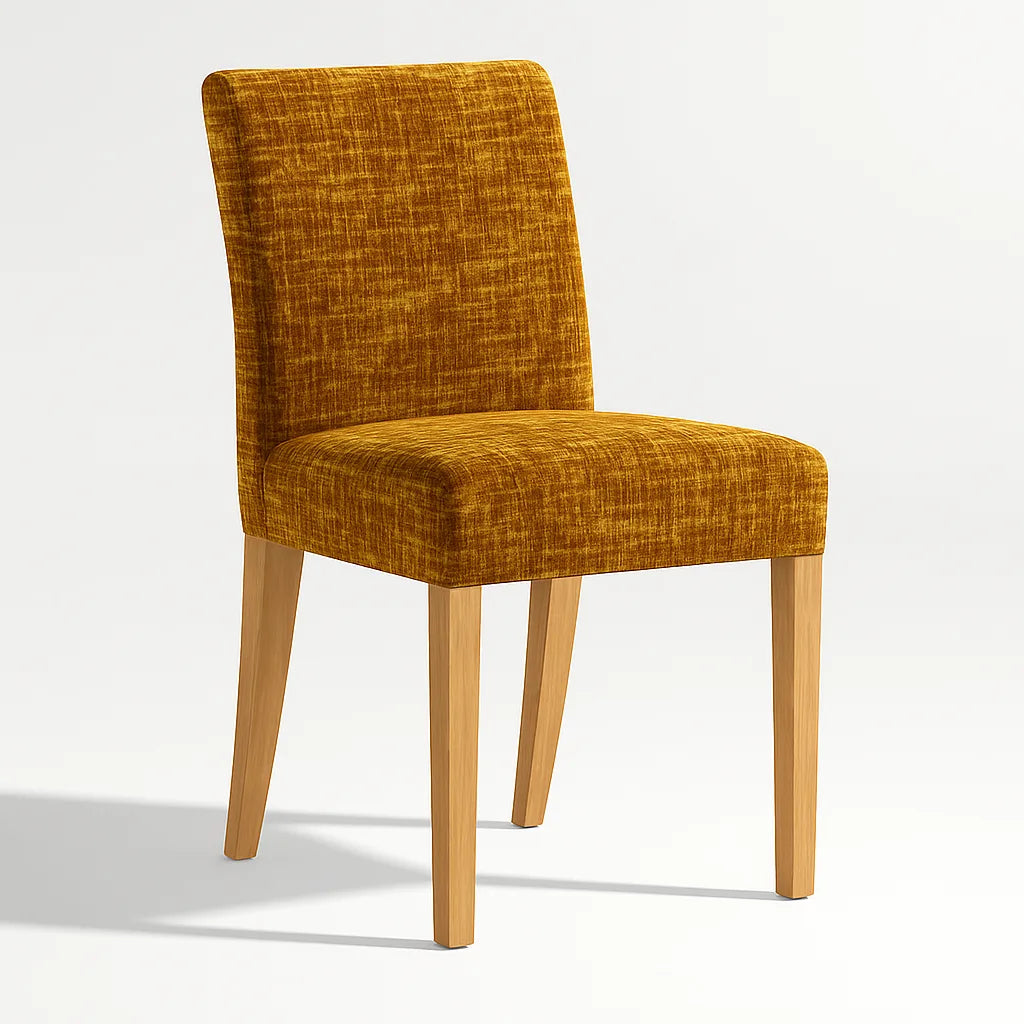 WX23006 Chenille Blossom Series | Snug fit Dining Chair Slipcover