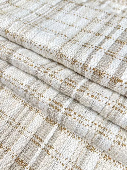 1603-1 | Gilded Linen Stripe