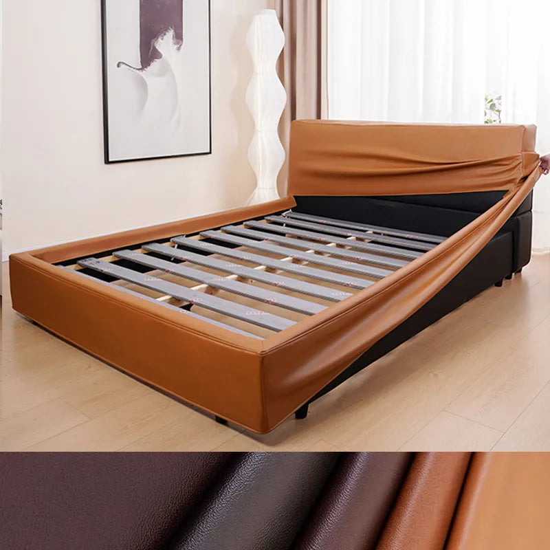 Custom Bed Frame + Headboard Cover