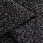 One Piece Custom Sofa Slipcover | Elara Flax- Dark Gray