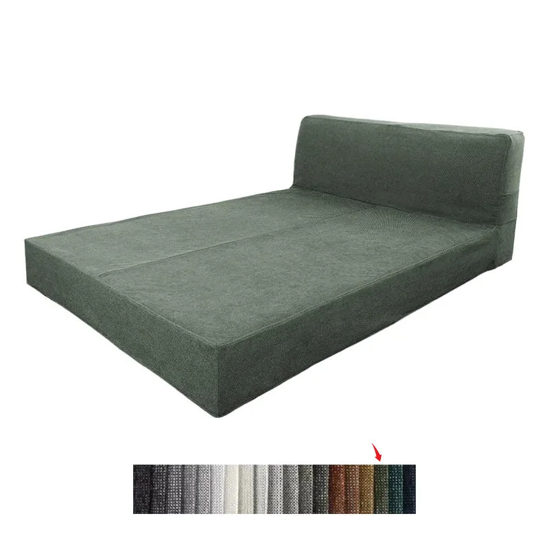 Bed Frame + Headboard Cover In Full | Marlowe Collection - Alpine