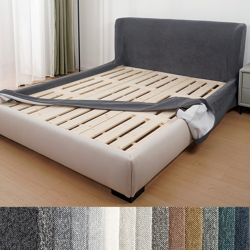 Custom Bed Frame + Headboard Cover