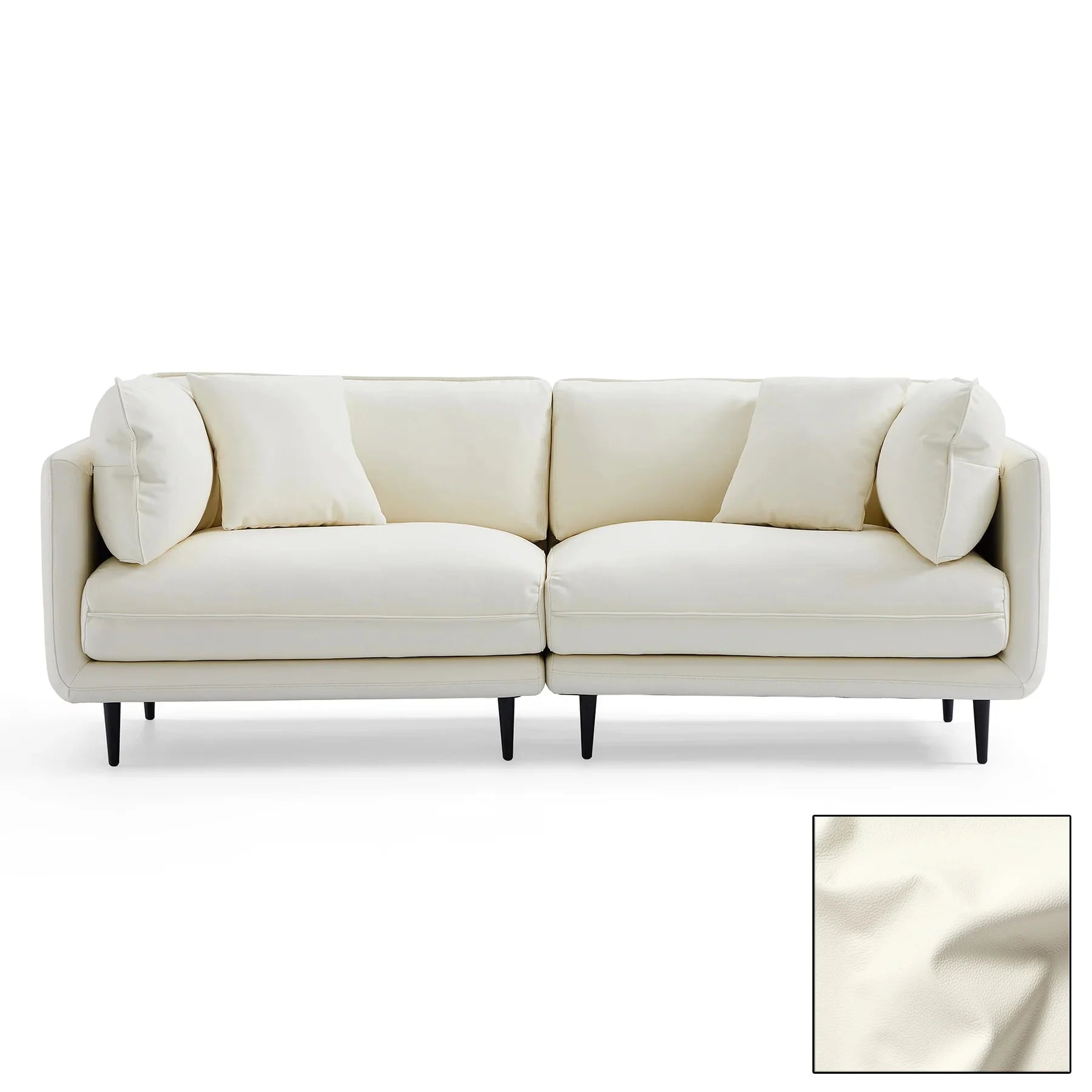 Custom Sofa Slipcover | Terravia - White