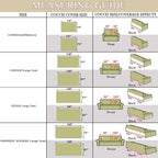 Geometric Couch Cover In Céleste Green