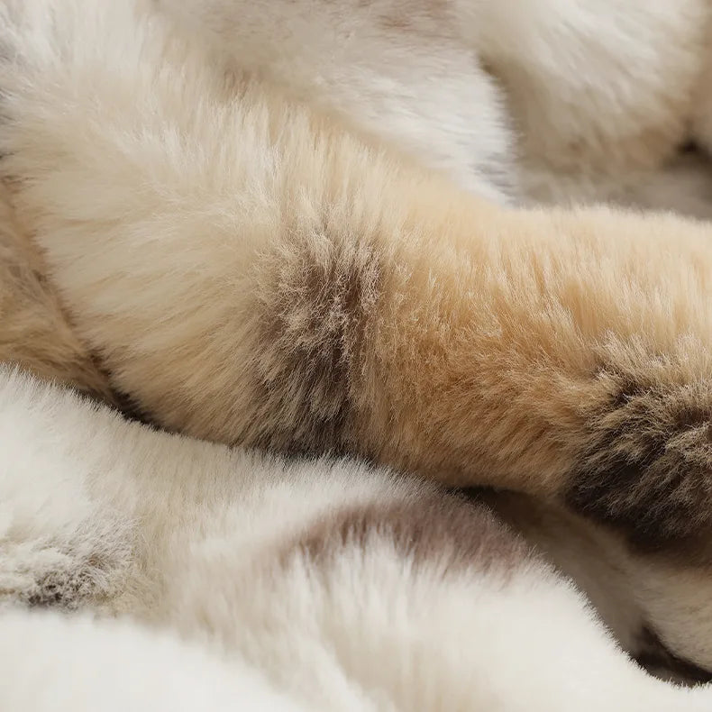 G 901 Golden Fox Faux Fur Sofa Cover | Luxury Warm Custom Cover