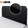 Bed Headboard Cover | Terravia - Onyx Black