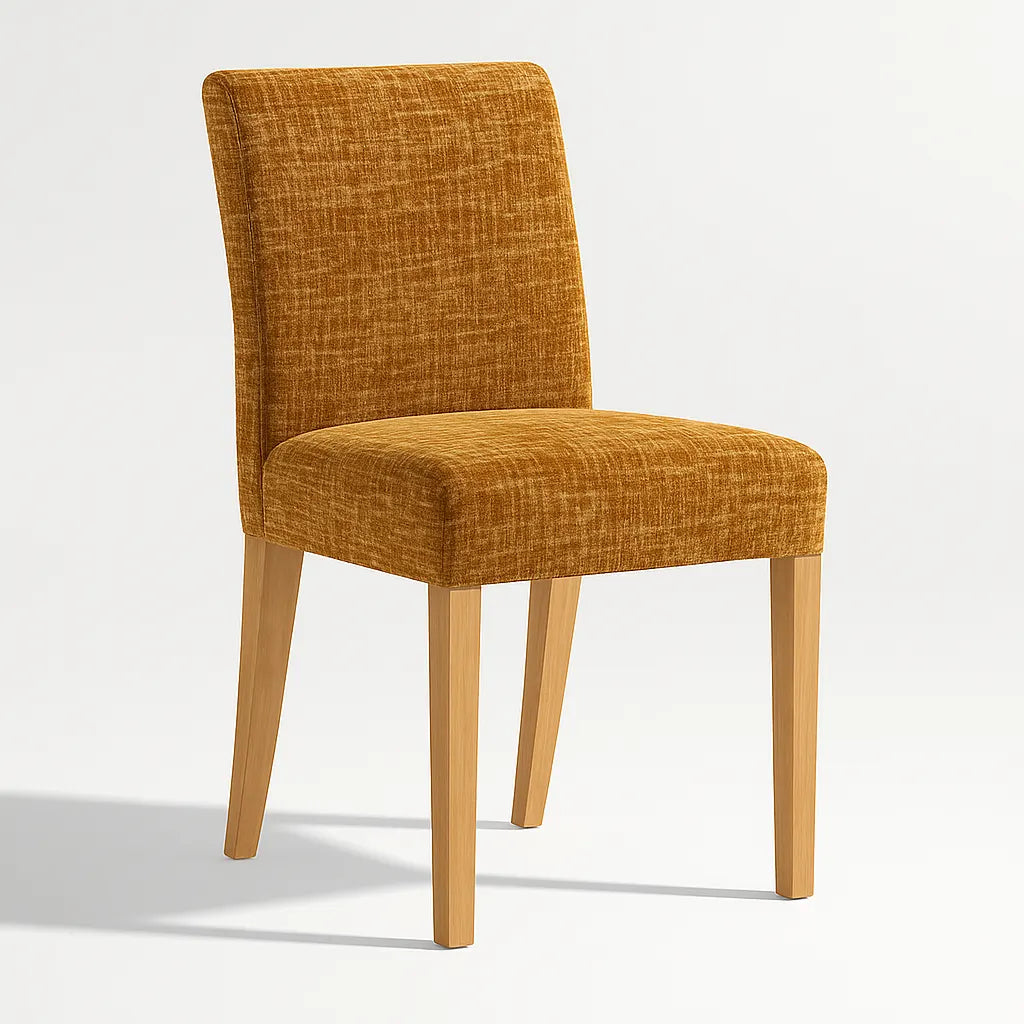 WX23006 Chenille Blossom Series | Snug fit Dining Chair Slipcover