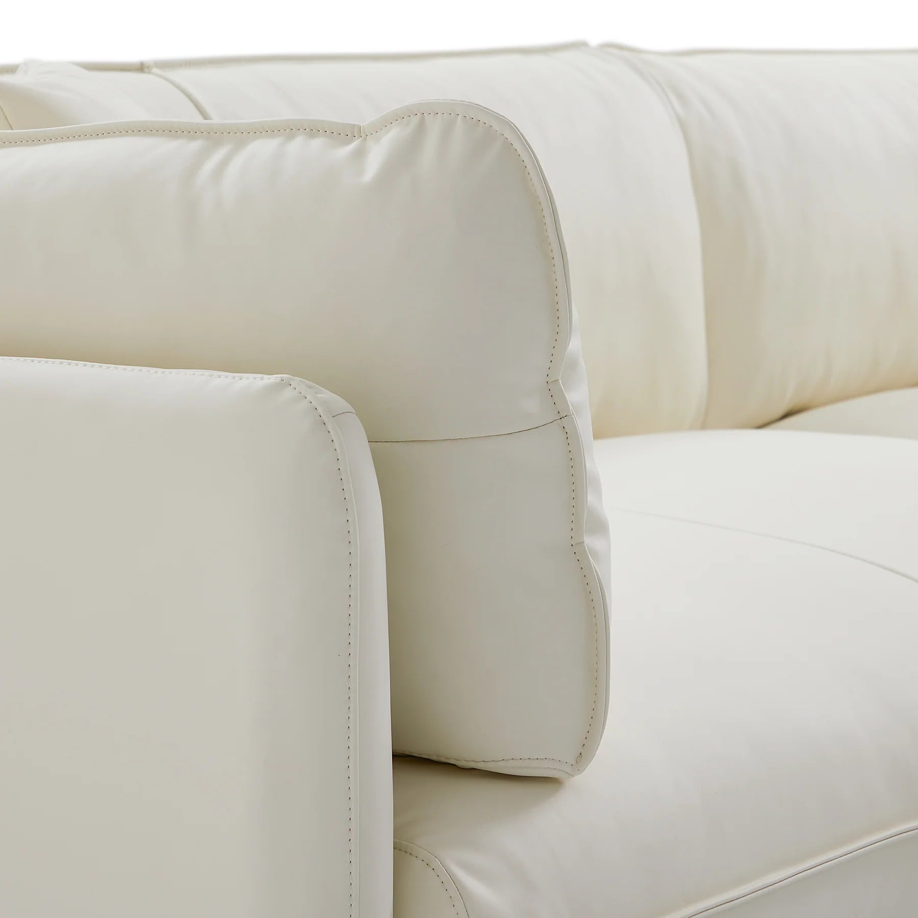 Custom Sofa Slipcover | Terravia - White