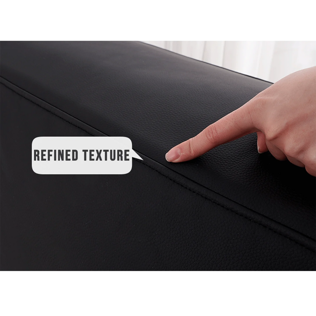 Customized Bed + Headboard Cover | Terravia | Classic Anthracite
