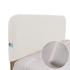 Bed Headboard Cover | Elara Basic - Ivory Cloud