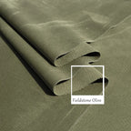 Custom Round Arm Sofa Slipcover | Sienna Velour - Fieldstone Olive