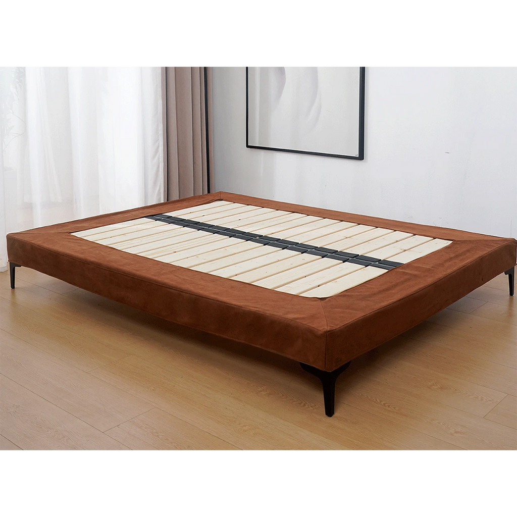 Customized Bed + Headboard Cover | Nestvo | Caramel